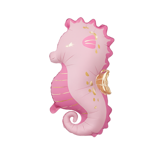 Pink Seahorse Helium/Airfilled 80cm - #SF-SEAHORSE-PNK Each (Pkgd).