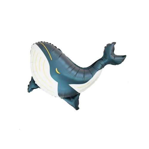 Whale Foil Balloon Helium/Airfilled 74cm - #SF-WHALE Each (Pkgd).