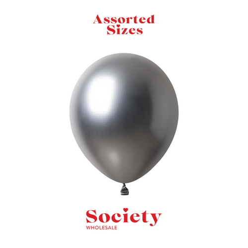 Assorted Sizes 51pcs Chrome Silver #SL-SLV-ASSORTED