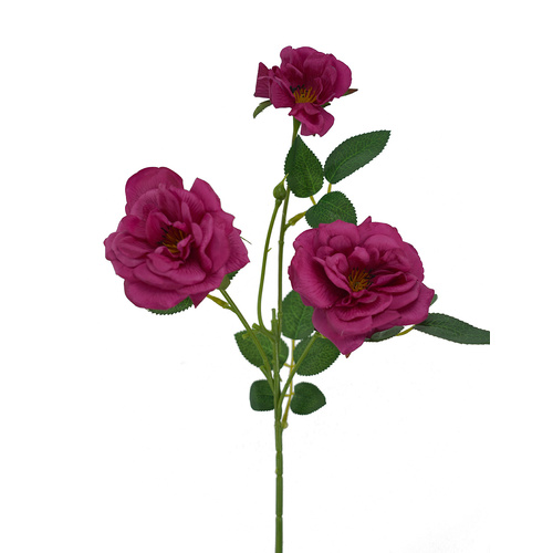 Rose Spray Hot Pink 52cml #SW1866HOT - Each