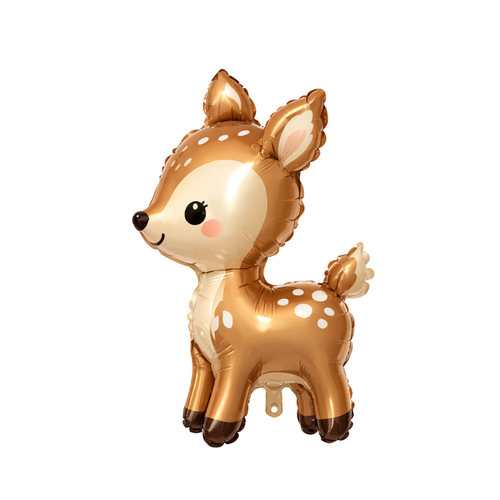 Society Wholesale Reindeer Foil Balloon Helium/Airfilled 80cm - #SWBFREINDEER - Each (Pkgd).