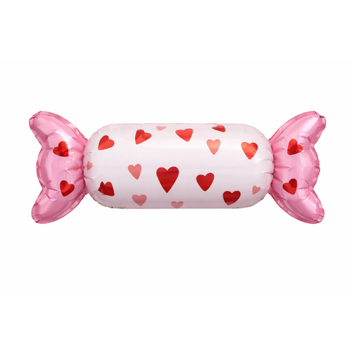 100cm Pink Candy Foil Balloon #SWC01PINKCANDY - Each (Unpkgd.)