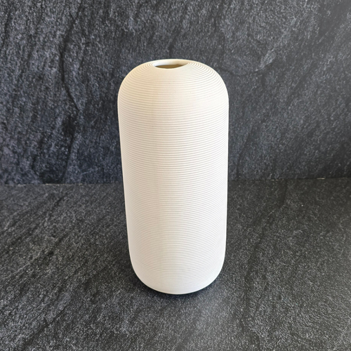 Pill RIbbed Vase 11 x 25cm #SWVPILL02 - Each