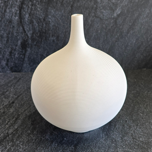 Raindrop Ribbed Vase 20 x 24cm #SWVRAINDROP03 - Each