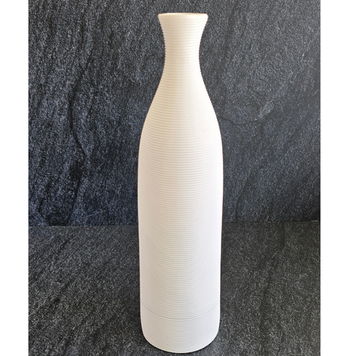 Tall Ribbed Vase 6.8 x 25.8cm #SWVTALLVASE01 - Each